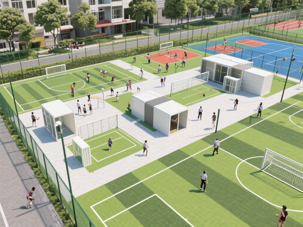 中欧体育项目支持基层体育设施建设与普及 (中欧体育项目助力基层体育设施建设与全民普及）