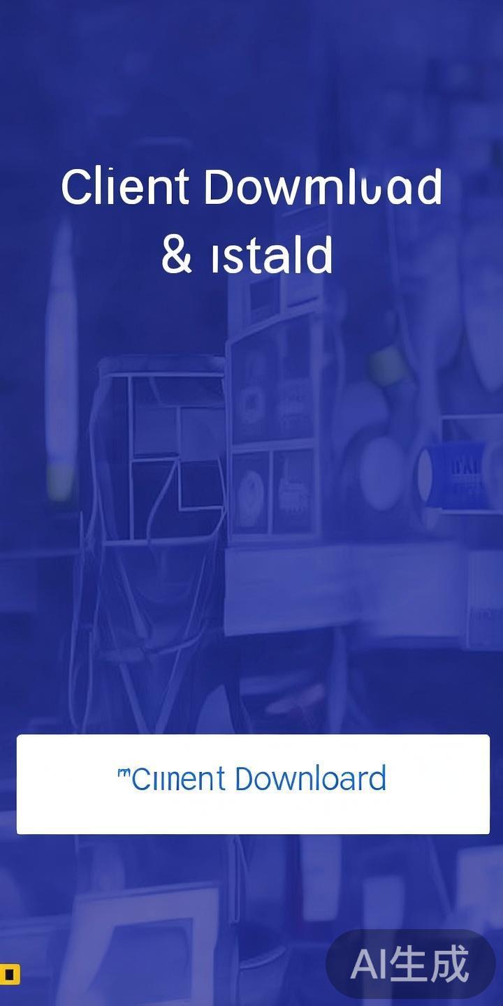 在官网首页，通常会在显著位置找到“客户端下载”或“